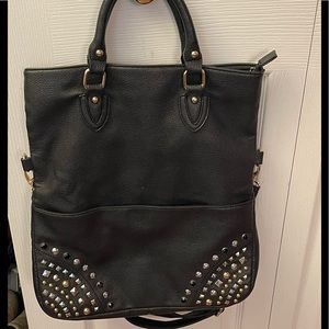 EUC Aldo studded fold over bag